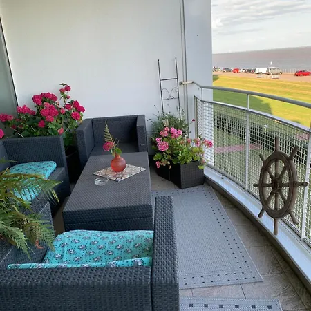 Romantik Am Meer - Studio Mit Loggia - Direktzugang Zum Meer Wilhelmshaven Exterior photo
