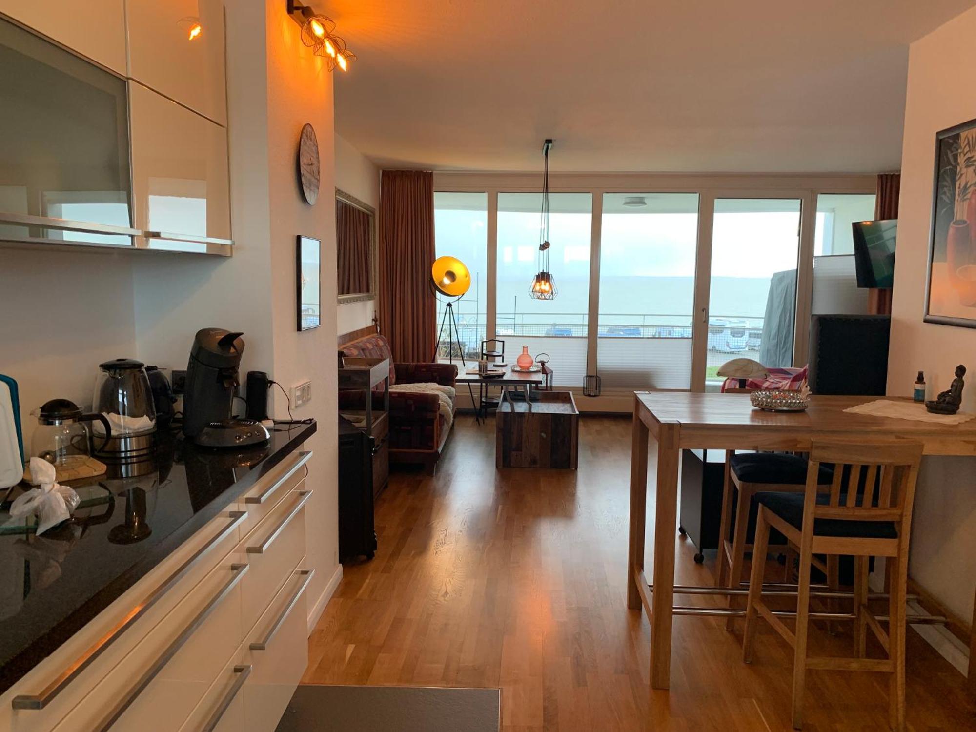 Apartment Romantik Am - Mit Loggia - Direktzugang Zum Wilhelmshaven